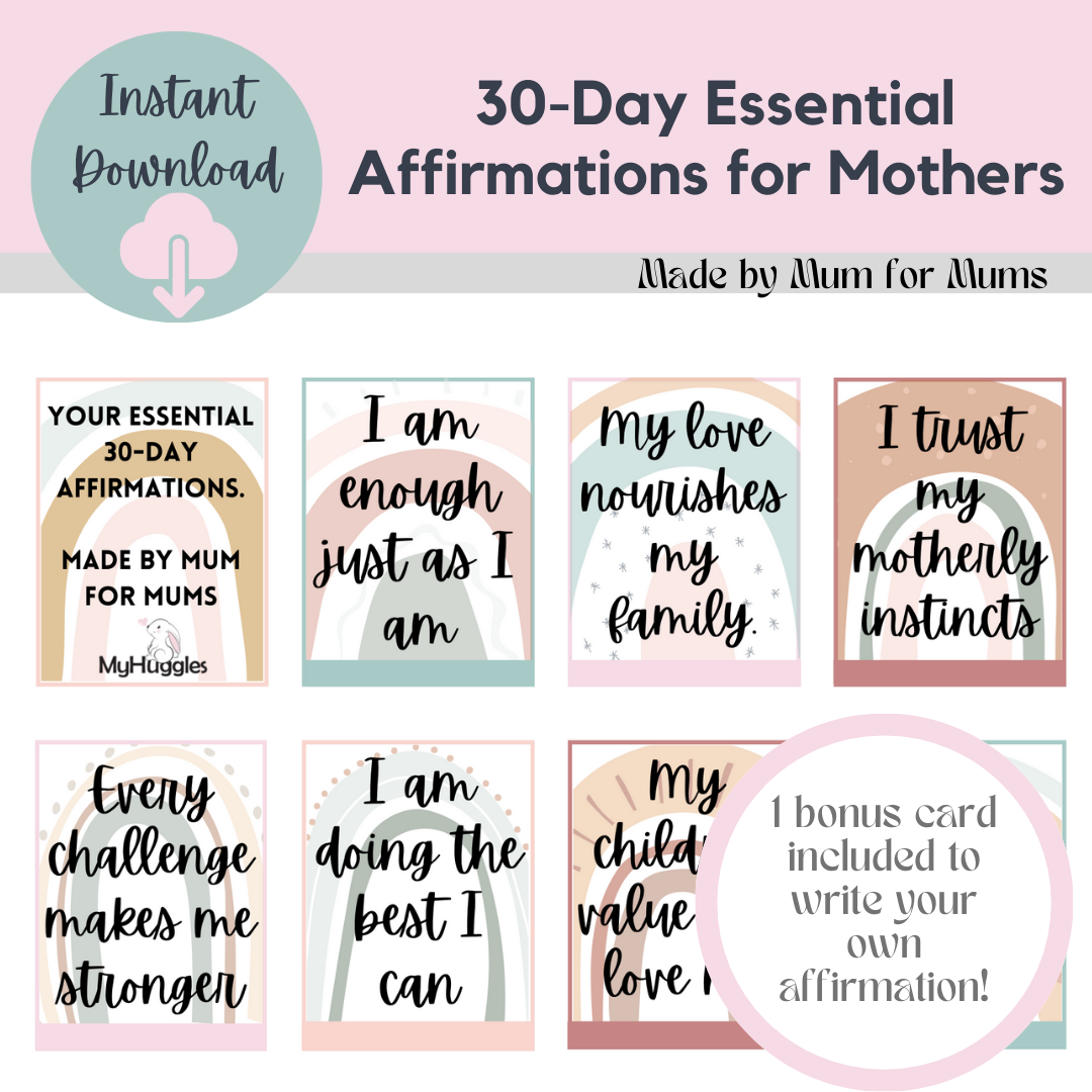 Essential Affirmation Cards for Mothers